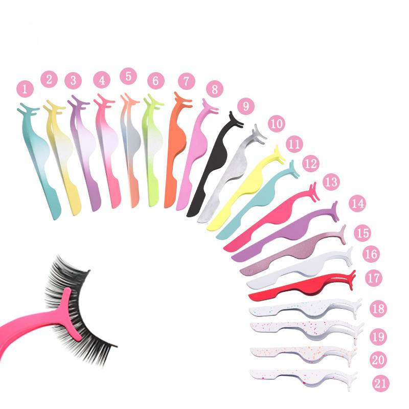 Eyelash Tweezer Applicator Strip Lashes Tweezer