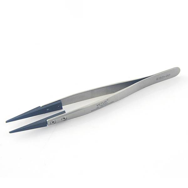 Vetus Exchangable Head Anti Static Tweezers