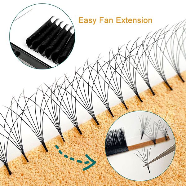 Easy Fan Eyelash Extension
